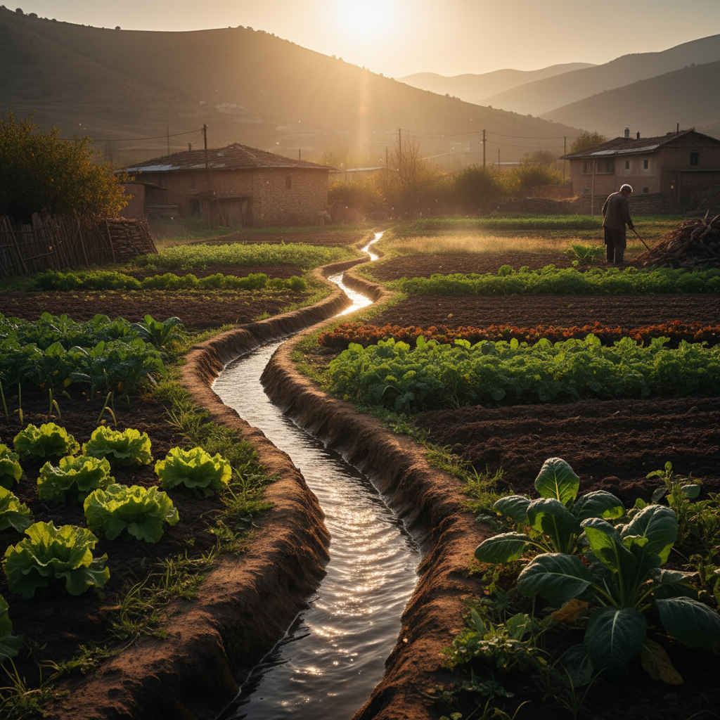 A river that waters what you grow